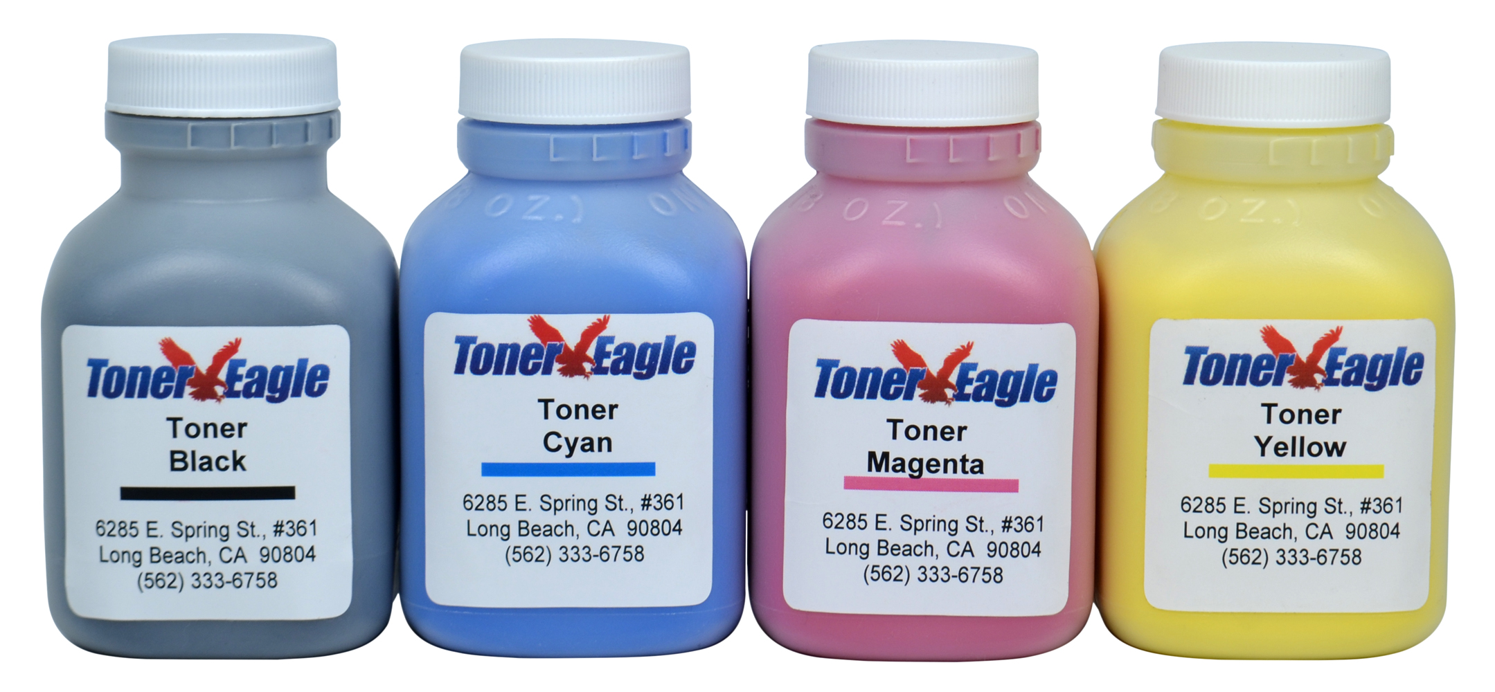 4 Color Toner Eagle Refill Kit for Lexmark CS317 CS317dn 71B10K0